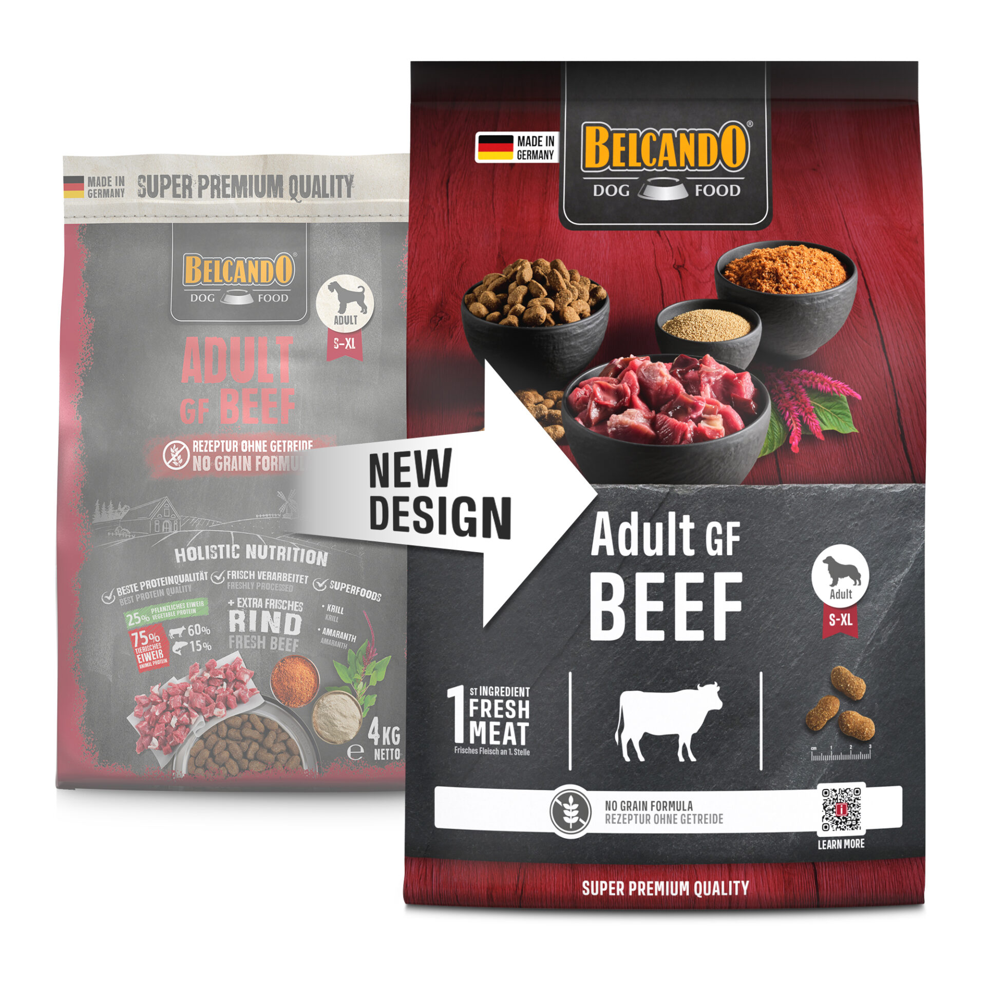 Belcando Adult Beef Graanvrij 4KG
