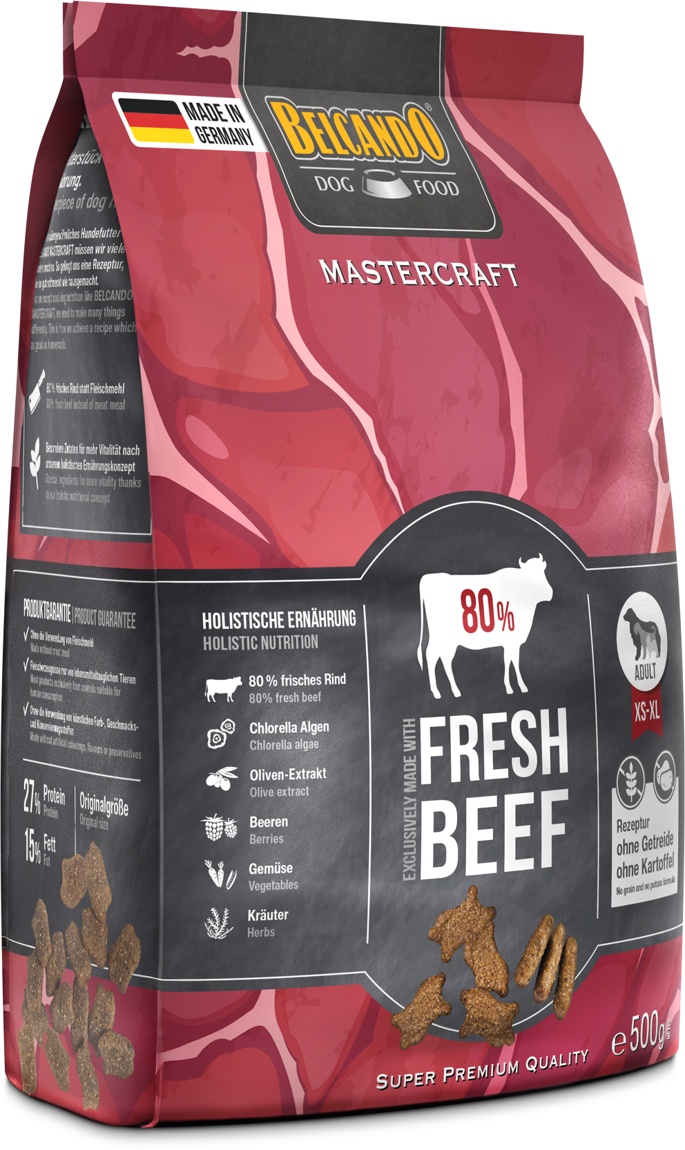 Belcando Mastercraft Fresh Beef 500G