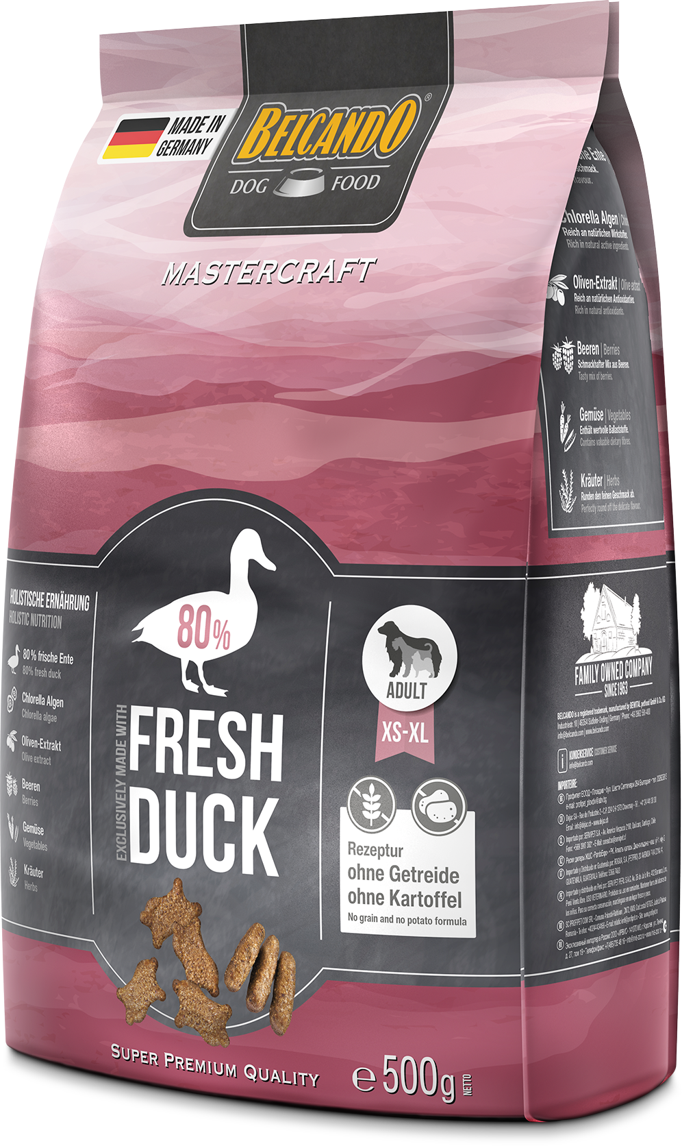 Belcando Mastercraft Fresh Duck 500GR
