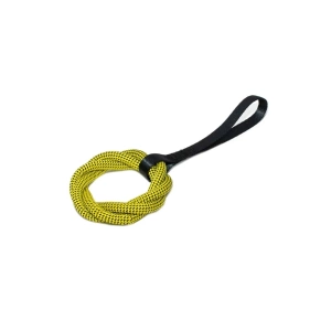 Tamer  Werpring | Trek- en Apporteerring | Small | Geel met  Zwart