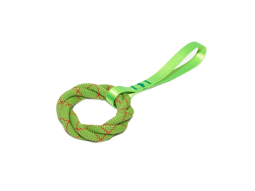 Tamer  Werpring | Trek- en Apporteerring | Small | Groen met Rood