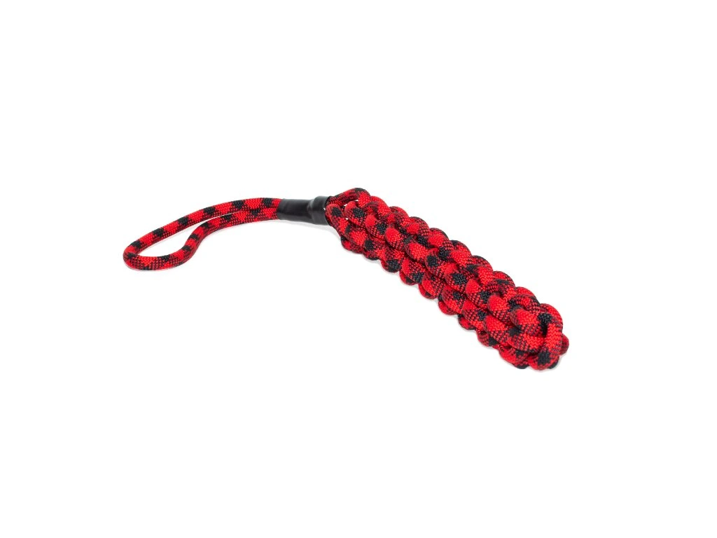 Tamer Trainings- & Speeltouw voor honden | Large | Rood/Zwart