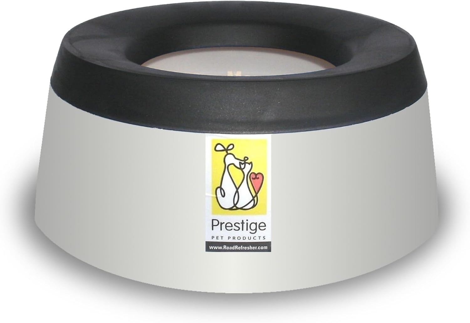 Road Refresher Prestige morsvrije waterbak/drinkbak voor huisdieren, Grijs, Large