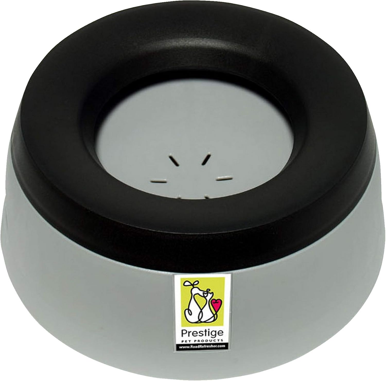Road Refresher Prestige morsvrije waterbak/drinkbak voor huisdieren, Grijs, Large
