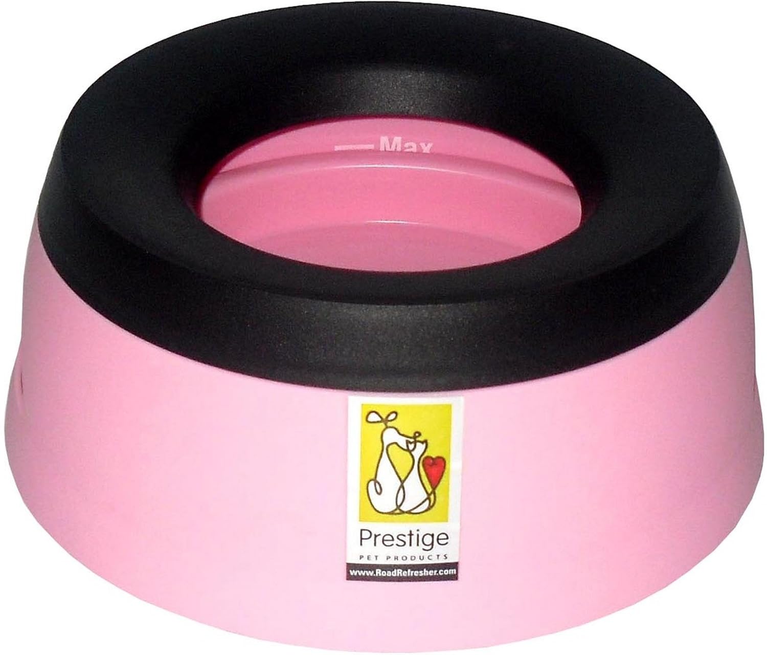 Road Refresher Prestige morsvrije waterbak/drinkbak voor huisdieren, Roze, Small
