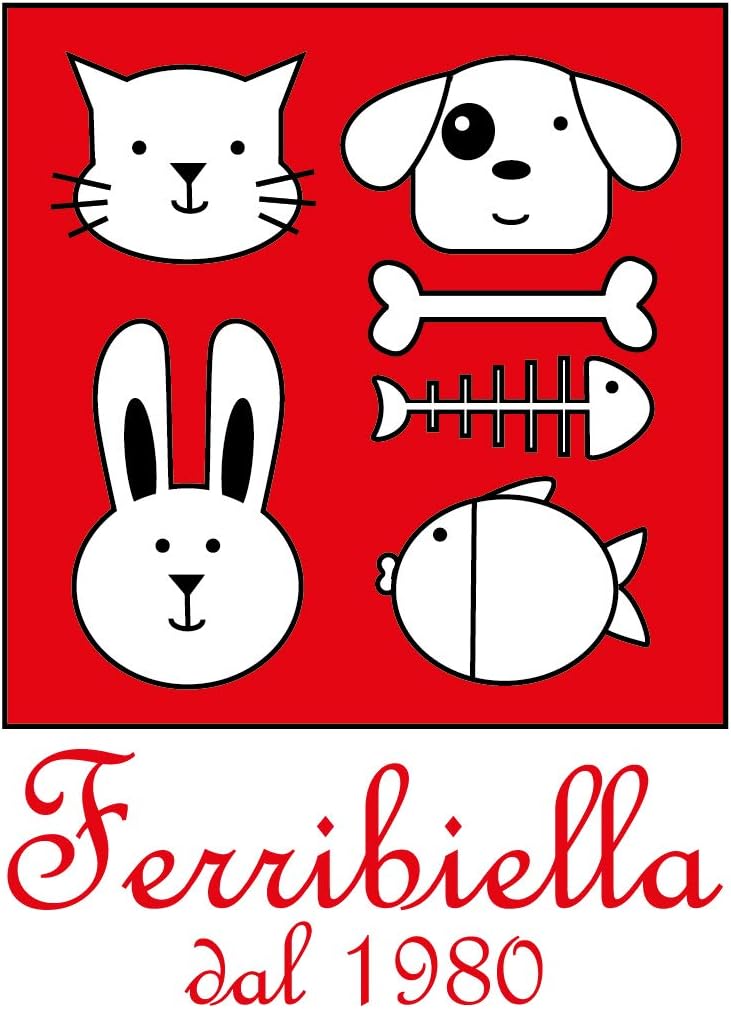 Ferribiella Confetti silicone opvouwbare voer/drinkbak, Large