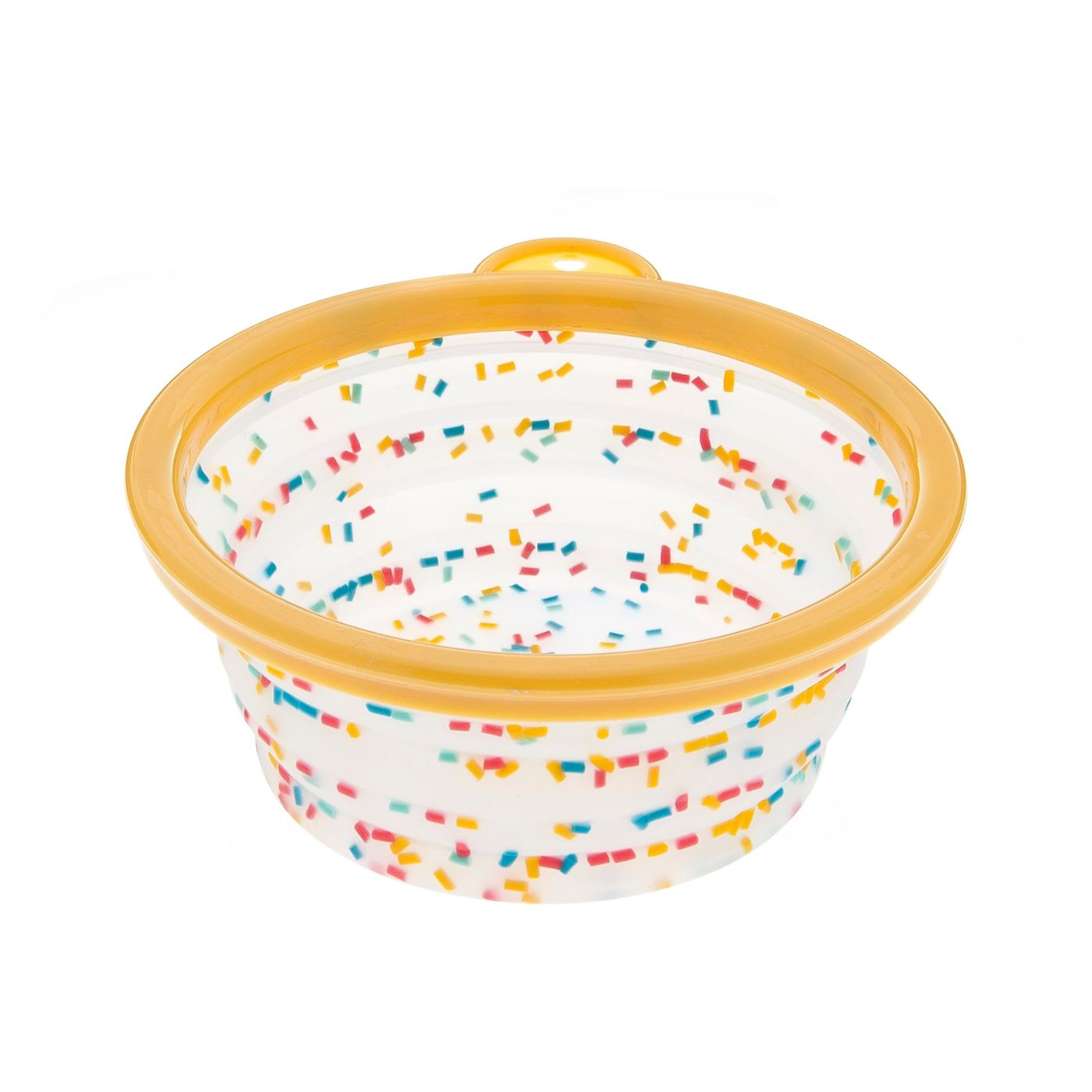 Ferribiella Confetti silicone opvouwbare voer/drinkbak, Large