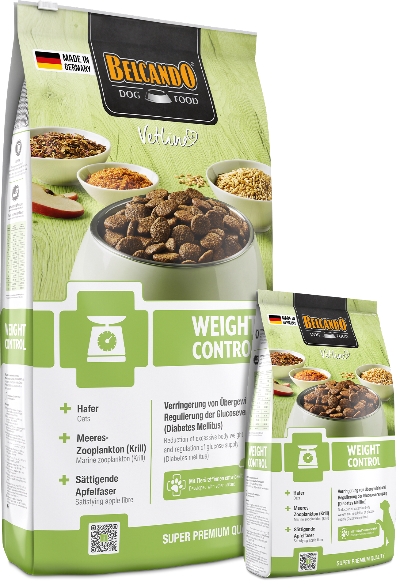 Belcando Vetline Weight Control - bij overgewicht en Diabetes mellitus - droogvoer - 7,5 KG
