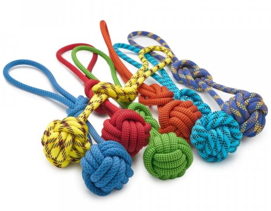 Tamer Apporteerspeelgoed met handvat | Blauw | Large